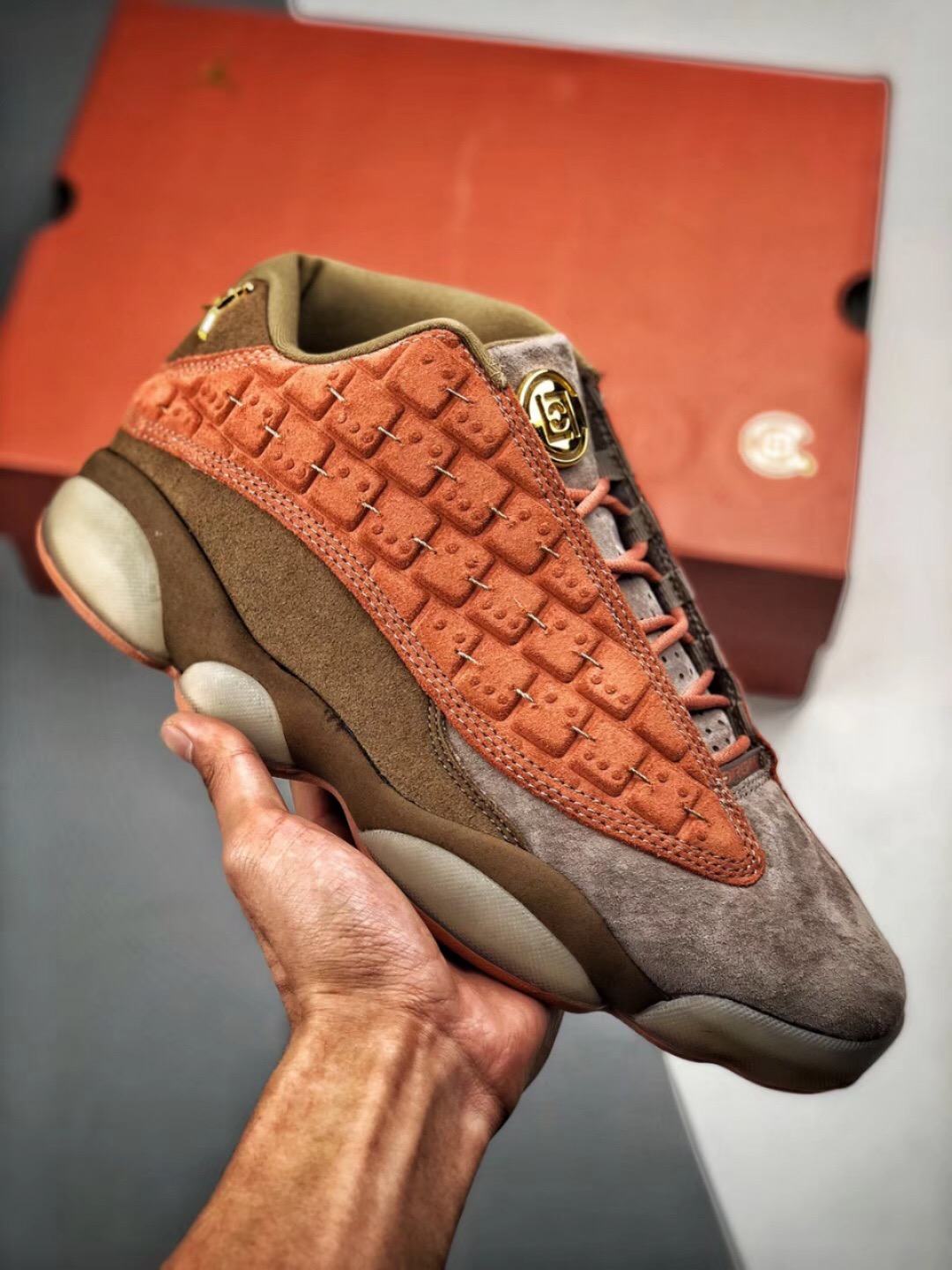 Authentic CLOT x Air Jordan 13 Low 